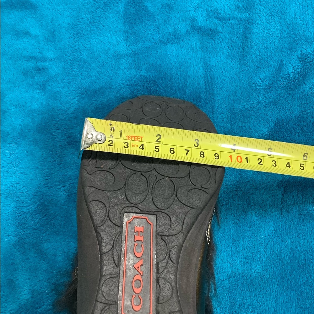 COACH Colette Vintage High Top Sneakers Short Boots - Picture 10 of 11